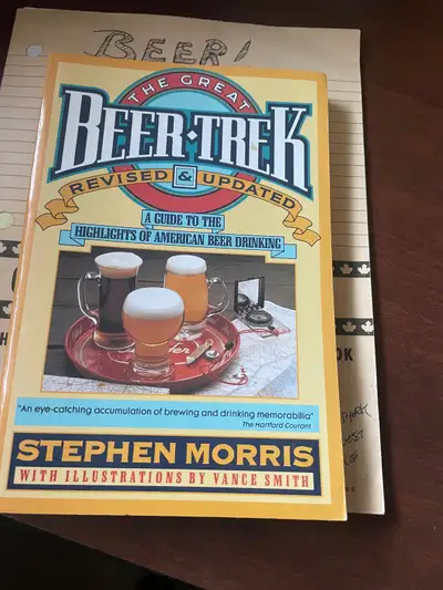 Beer Book Entitled ‘The Great Beer Trek’ by Stephen Morris, View more