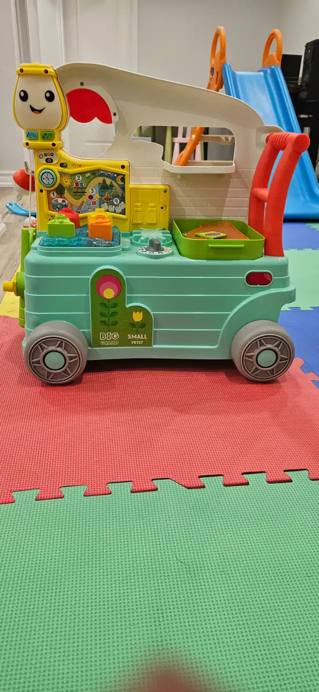 Fisher price infant/toddler camper stroller in Toys in Markham / York Region - Image 2