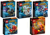LEGO 5 Mighty Micros Sets - DC and Marvel