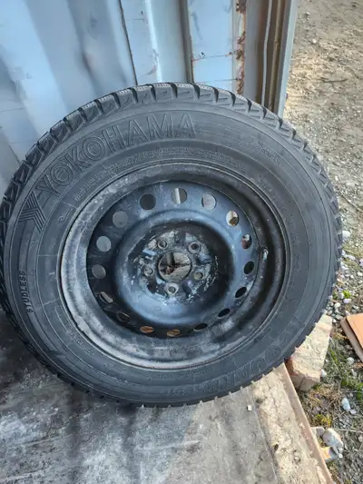 16 inch steel wheels 5 x114.3 67.1 CB Set of 4 Wheels are in great shape. Winter Tires might have an...