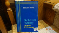 Book, Techical Writing, Michael Markel, s.c. signature  , clean