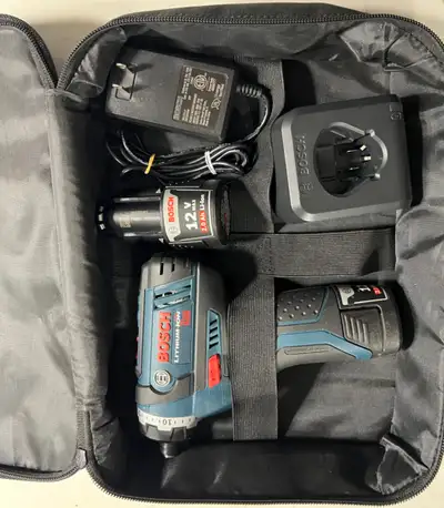 BOSCHPS21-2A 12V MAX 2-SPEED POCKET DRIVER KIT W/ 2 BATTERIES, View more