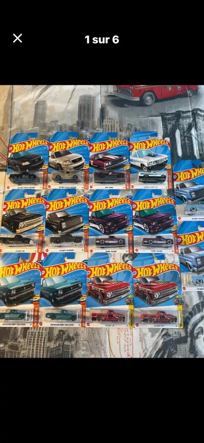 Hot Wheels Chevy GMC EL Camino Ford F150 Datsun Sunny Silverado, View more
