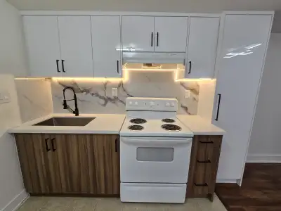 Spacious Apartment for Rent In The Heart Of Vibrant Lake Shore Village! 2 Bedrooms, 1 Bathroom. Full...