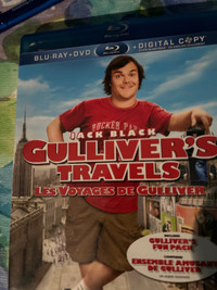 Gulliver ´s travels Blu-ray & DVD bilingue 6$