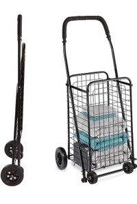 Utility Cart with Wheels to be Used as a Shopping Cart, Grocery 