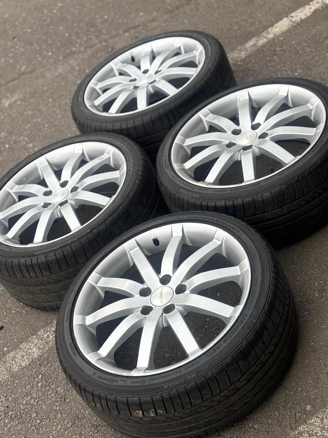 OEM 19"Aston Martin DB9/Vantage(5x114)+Bridgestone Potenza in Tires & Rims in City of Toronto - Image 2