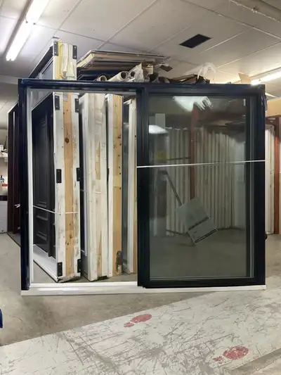 1391PP Porte patio Hybride 8pi Noire 94 1/2×81 ouv. Gauche, View more
