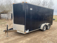 2016 Forest river enclosed trailer 16’x7’ 