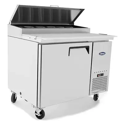 Atosa MPF8201GR Single Door 44" Refrigerated Pizza Prep Table, View more