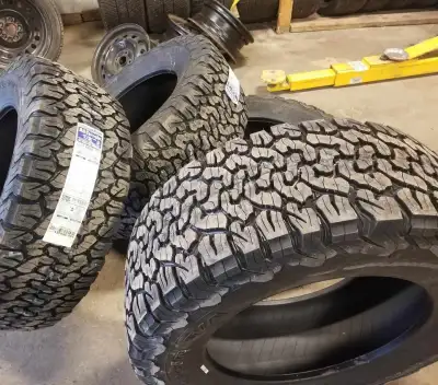 New BFGoodrich ALL TERRAIN T/A KO2 All Terrain LT35X12.50R18 123R E $ 1910 plus hst per set of 4 tir...