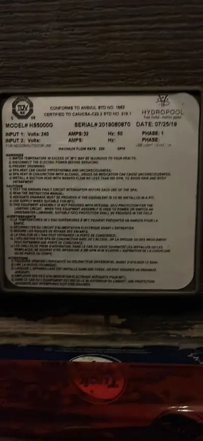 hydropool hot tub, View more