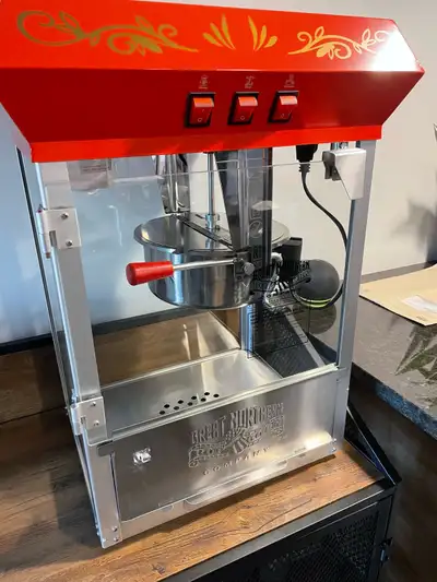 Machine à popcorn  Great Northern – Comme neuve – Très peu utili, View more