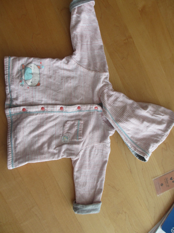 Veste unisexe en coton marque Souris mini (taille 12 mois) SM27 dans Vêtements - 12 à 18 mois  à Ville de Montréal - Image 2