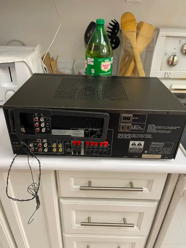 Antique Technics Stereo Receiver SA-EX410 in Stereo Systems & Home Theatre in City of Toronto - Image 4