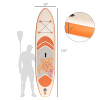 Inflatable Paddle Board, Stand Up Paddle Board Adjustable Alumin
