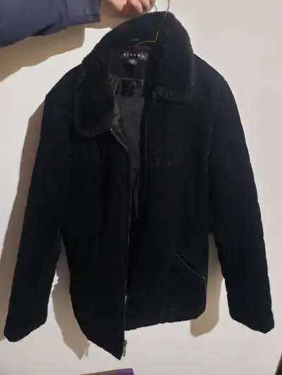 Black winter jacket size M made in Italy by Giacca, View more