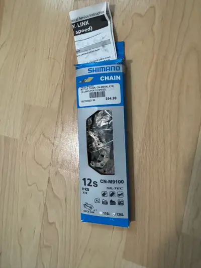 SHIMANO XTR 9100 12 SPEED CHAIN 110-112 links, View more