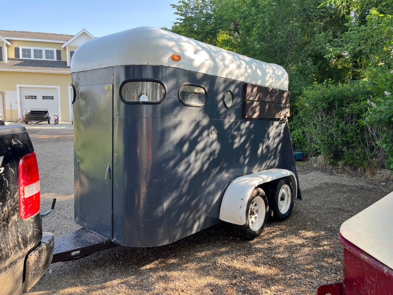 1975 stock trailer horse cargo Cargo & Utility Trailers Lethbridge