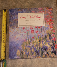 Our Wedding keepsake book - new