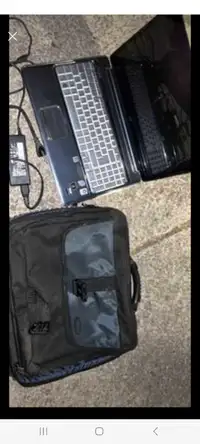 Laptop charger an carry bag 