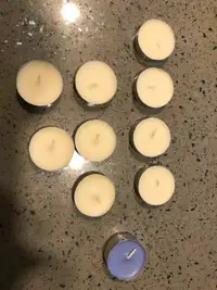 Tea light candles