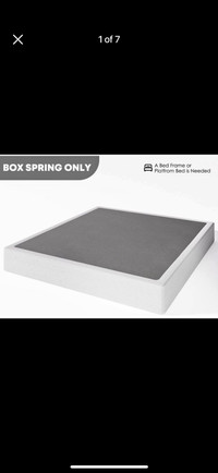 Box-Spring-Full,9 inch Metal Full-Size-Box-Spring-Only, Heavy Du