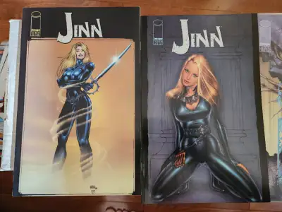 Jinn 1-3. 2 covers for issue 1 NM condition. Pick up is in Whitby. Available most weekends and eveni...
