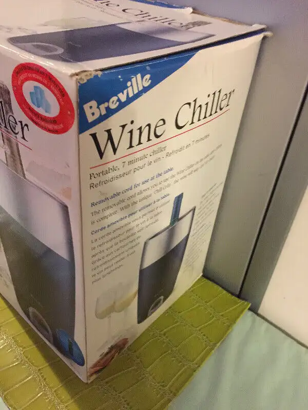 Breville Portable Battery Operated Wine Chiller - NEW in Other in City of Toronto - Image 4