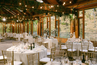 Faux leaf garland - perfect wedding or event decor!