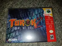 Turok 2 Seeds Of Evil Custom Case N64