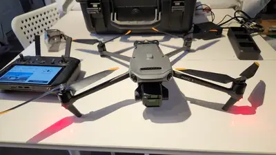 The following is included: - Mavic 3E (Certified Pre Owned) - Hard case Included - One Intelligent F...