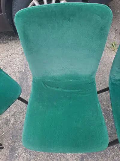 Green Velvet Chairs, View more