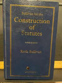 Sullivan on the construction of statutes