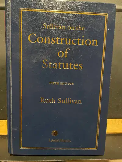 Sullivan on the construction of statutes, View more