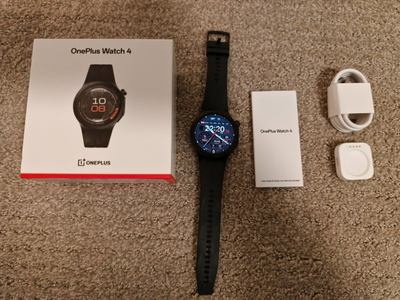 OnePlus Watch 4 (Midnight Titanium) - Like New / Mint Condition, View more