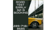 BOOK YOUR NEXT EARLY G2/G ROAD TEST, DRIVING LESSONS