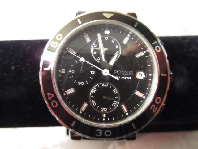 Fossil Watch, black, model Ch2579.  Timmins only. in Jewellery & Watches in Timmins