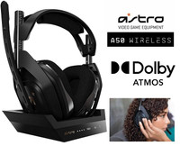 ASTRO A50 Wireless Headset+Base Station Gen 4 PS5, PS4, PC, Mac