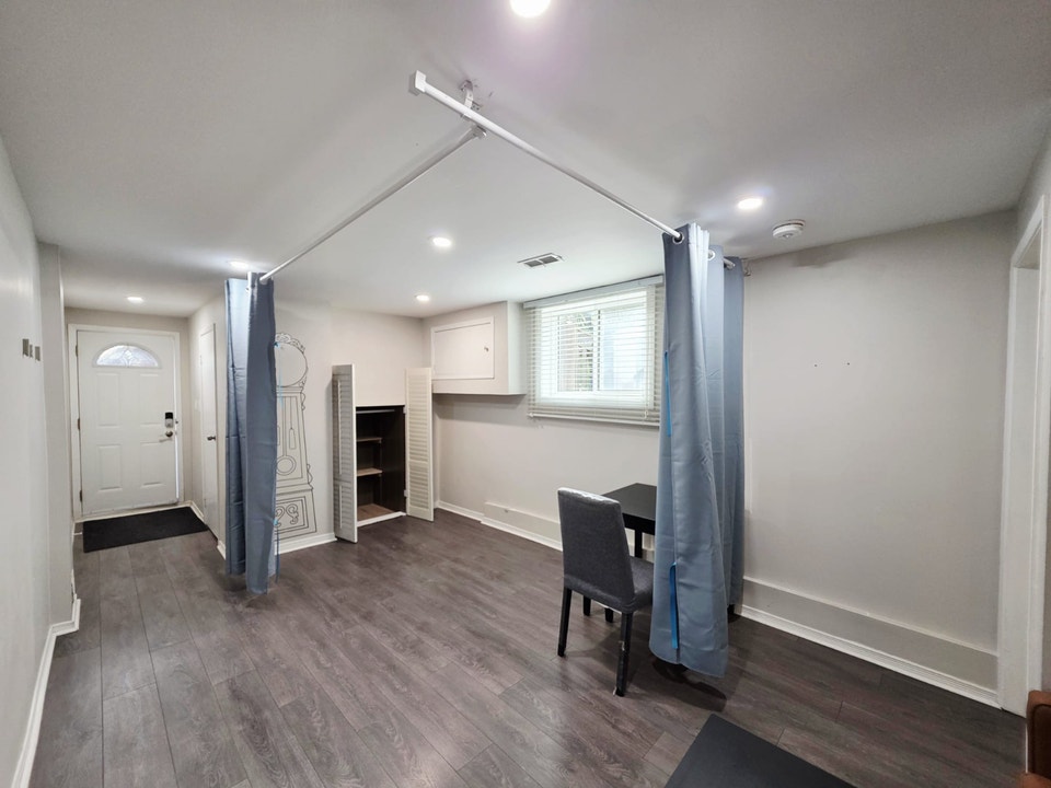 Fully Furnished ground floor and basement unit in MIS avail NOW 3