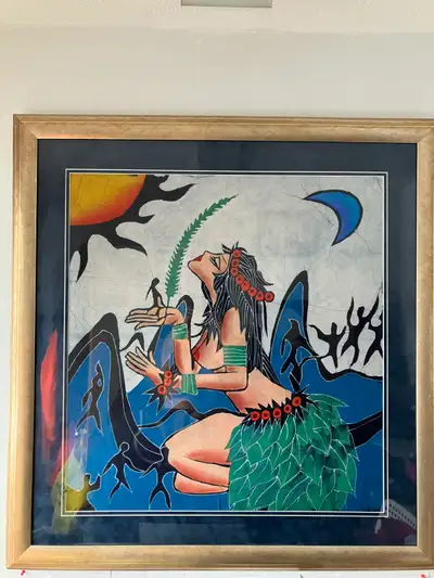 Asian Water color on canvas, View more