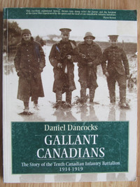GALLANT CANADIANS by Daniel Dancocks – 1990