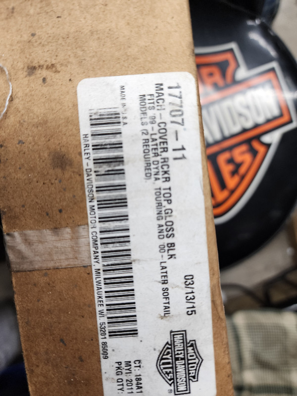 HARLEY 117 BIG BORE KIT BLACK NEW IN BOX BLACK ENGINE ACCESORIES in Motorcycle Parts & Accessories in City of Halifax - Image 3