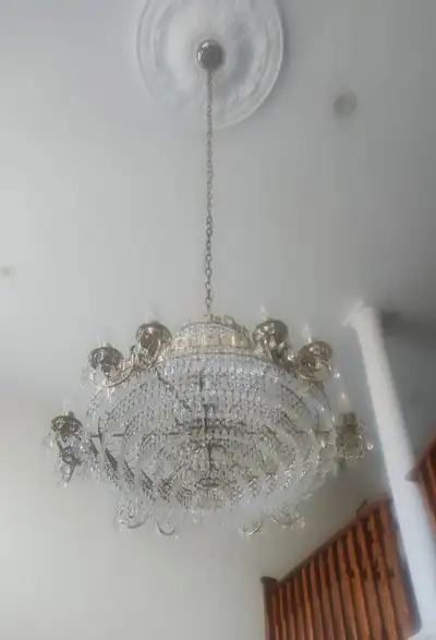 Crystal Hall Chandelier - Timeless & Elegant, View more