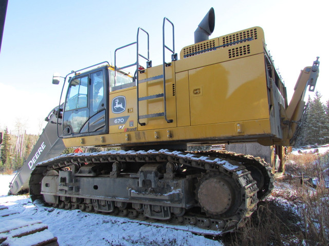2023 John Deere 670P Excavator in Heavy Equipment in 100 Mile House - Image 3