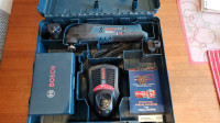 Bosch 12v multitool, 2 batteries, charger, case
