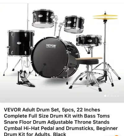 vevor drum kit, View more
