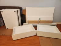 ONLINE AUCTION: Ikea MALM Double Bed With Drawers