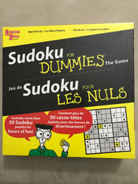 Sudoku Dummies The Game by University Games