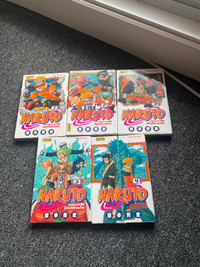 manga Naruto tomes 1-5 manga en français